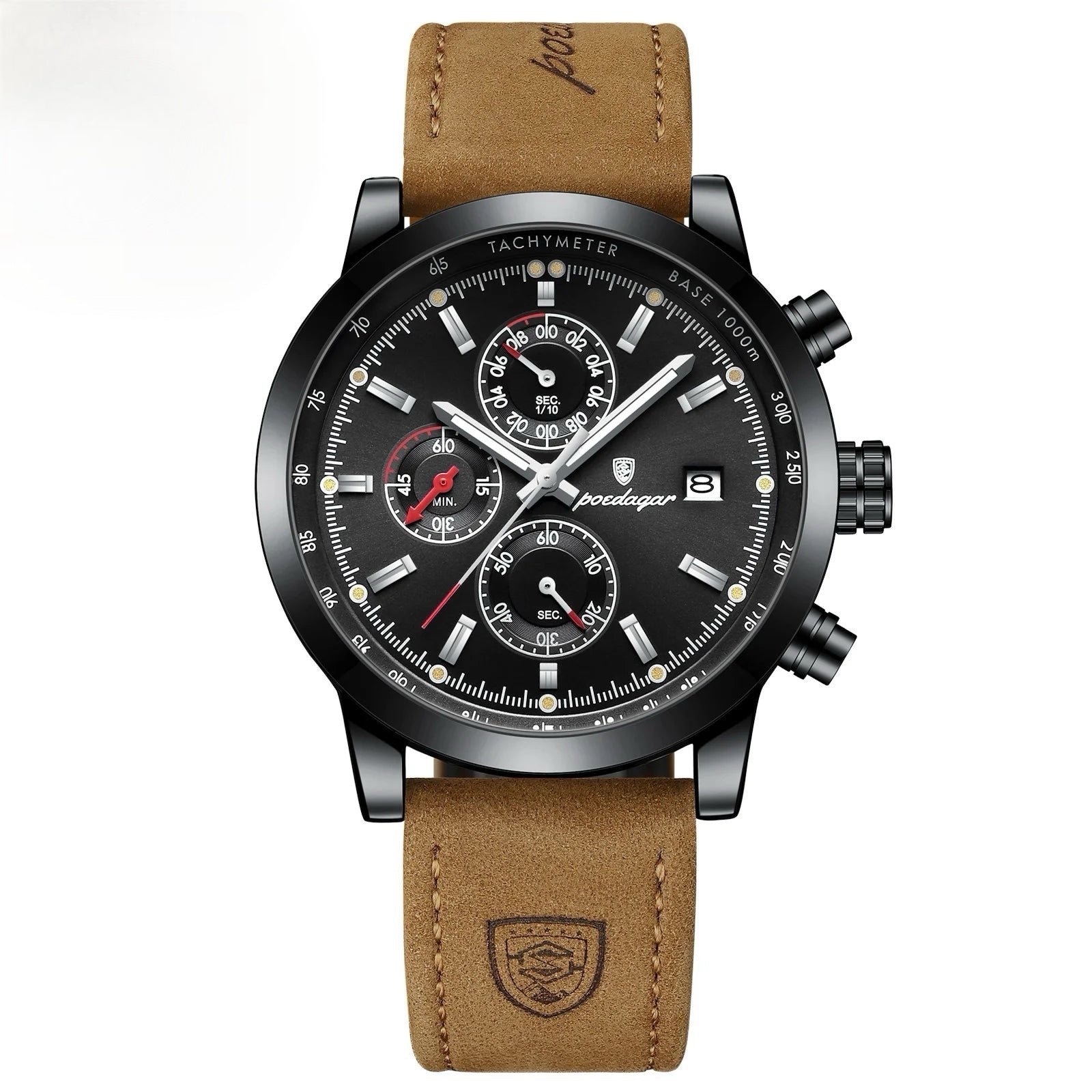 Relógio Masculino - Leather Refined