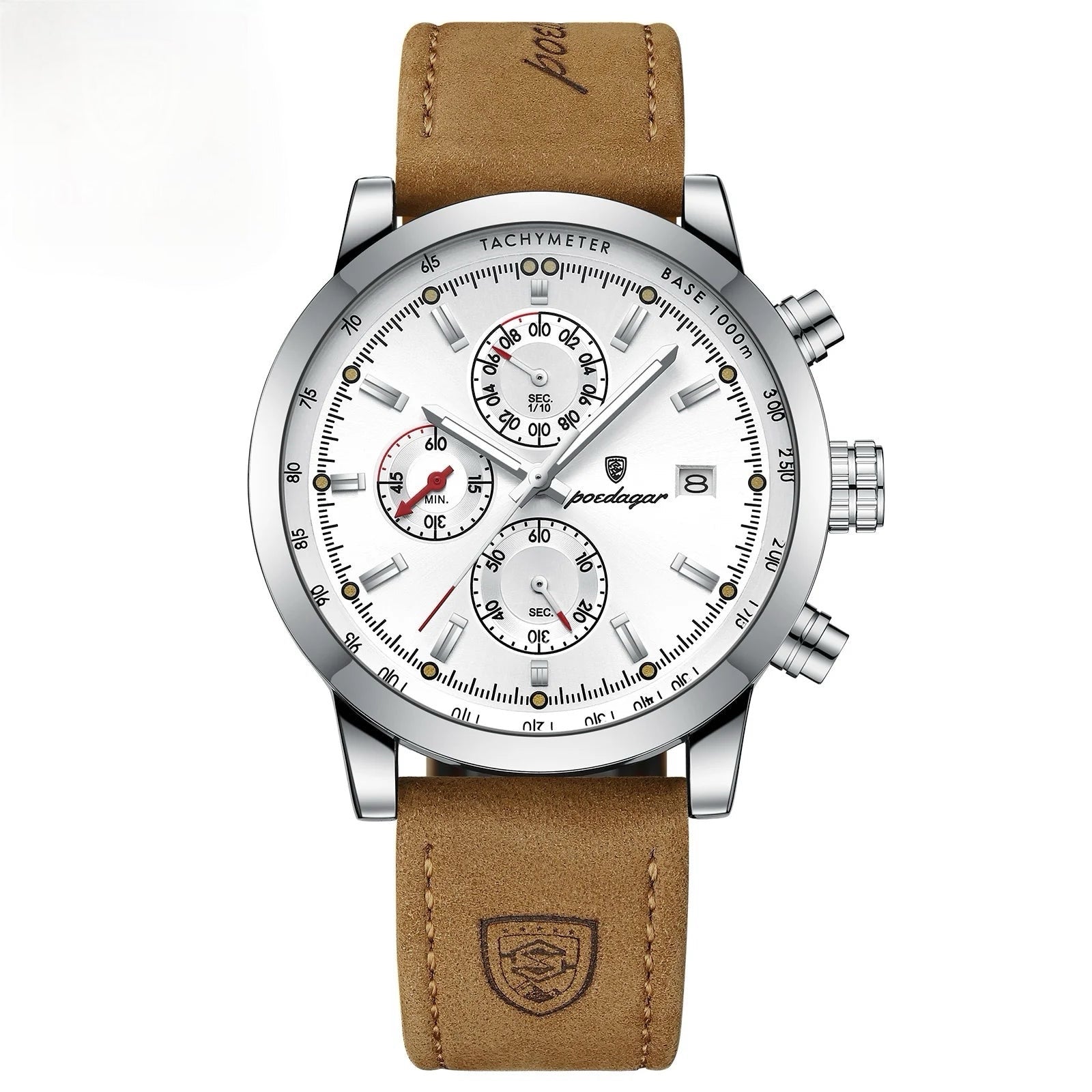 Relógio Masculino - Leather Refined