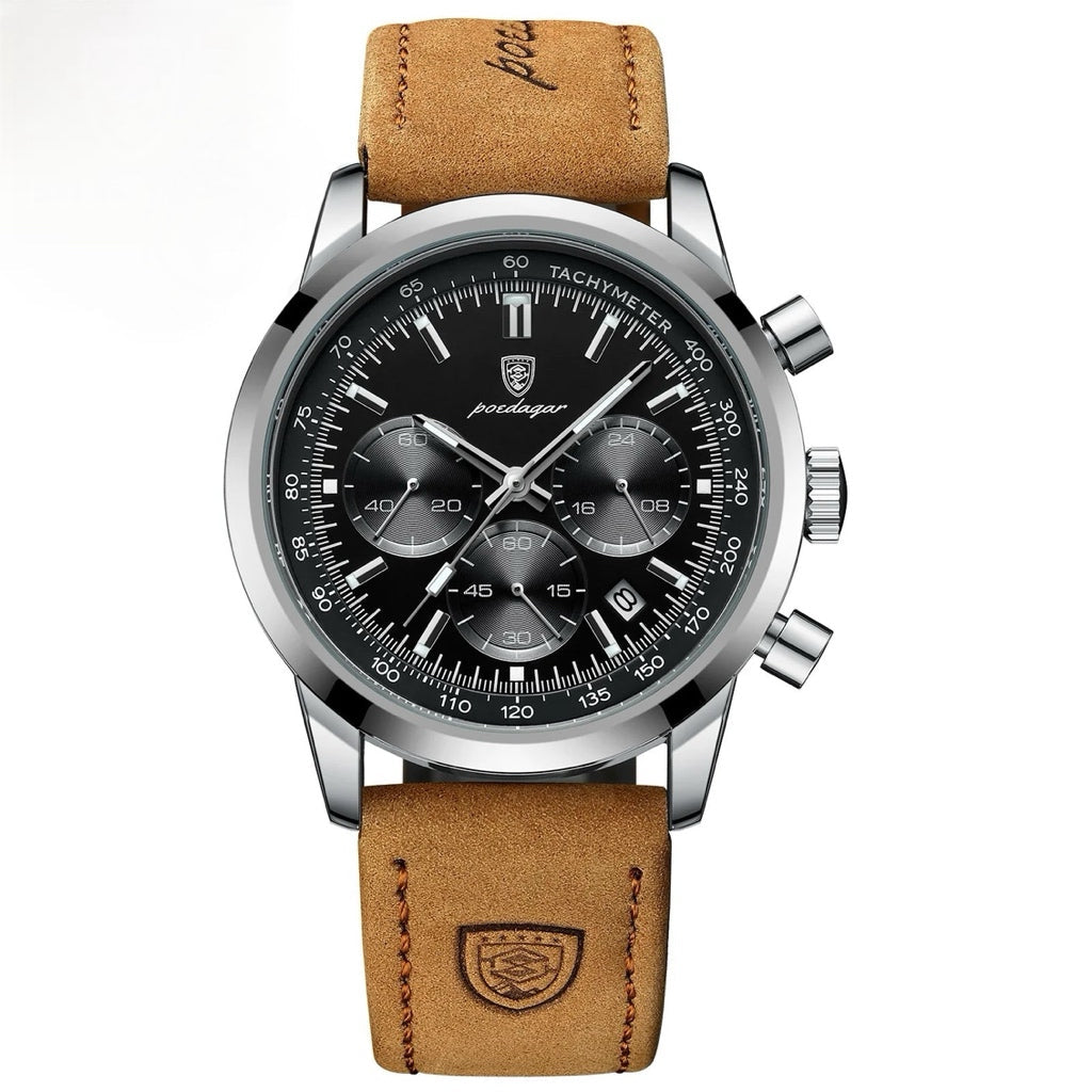 Relógio  Masculino - Leather Rustic