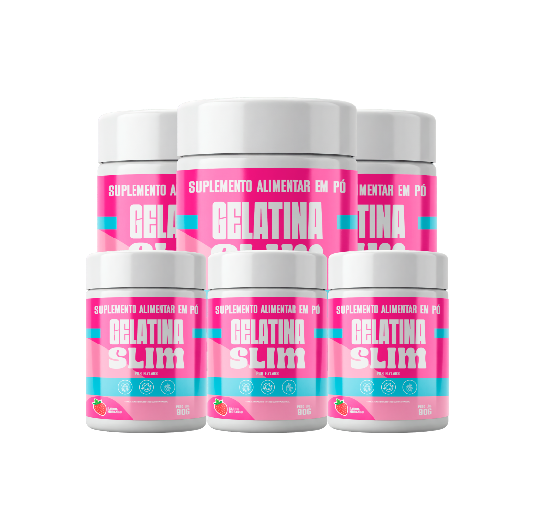 GELATINA SLIM  6 pote